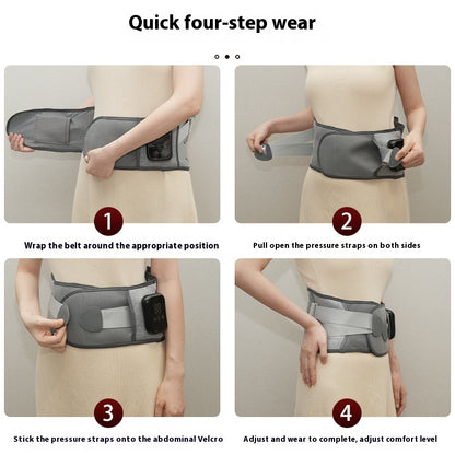 Electric Waist Support Rechargeable Massager Belt Multifunctional