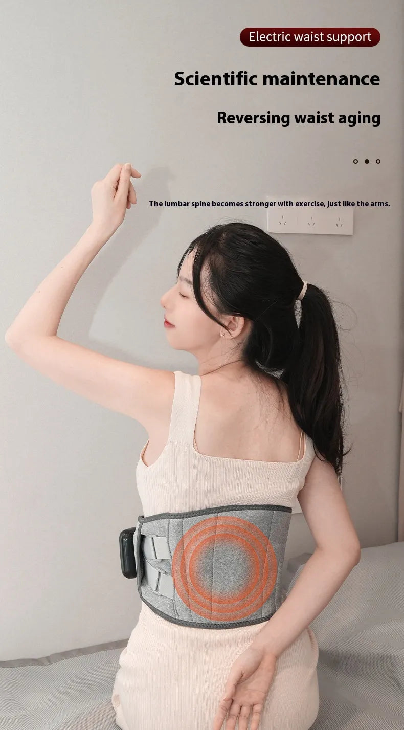 Electric Waist Support Rechargeable Massager Belt Multifunctional